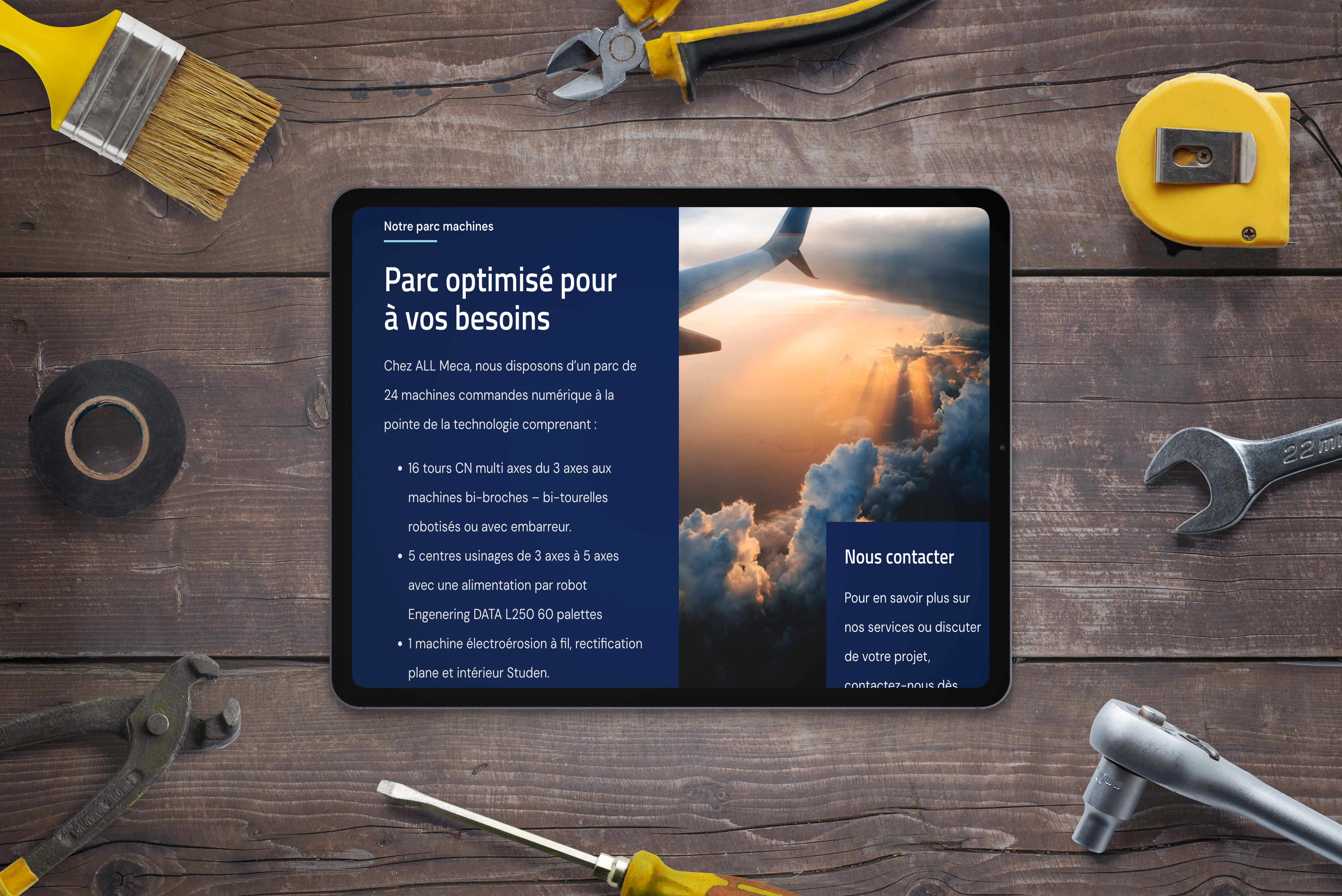 All Meca - Page réalisations