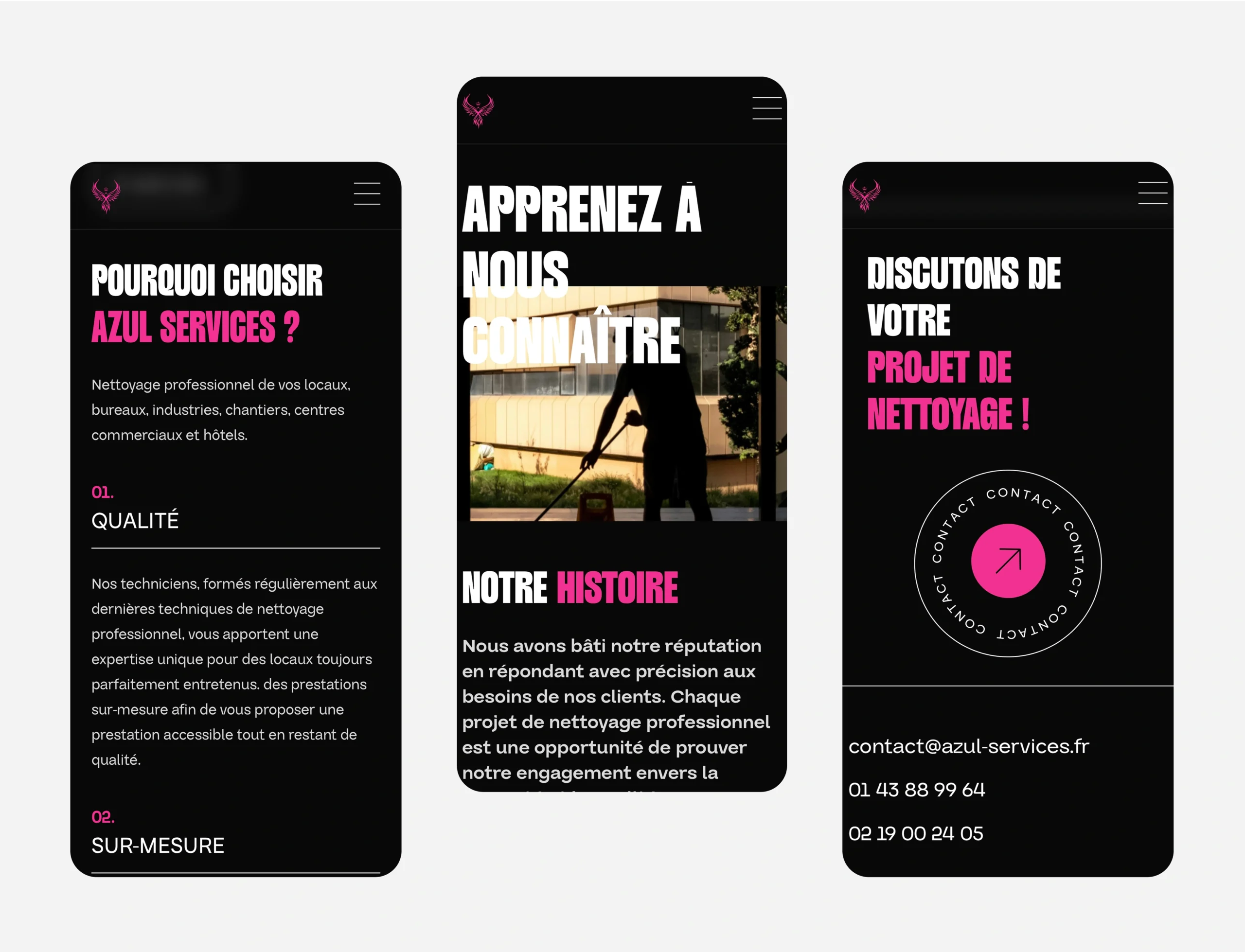 Azul Services - Mobile