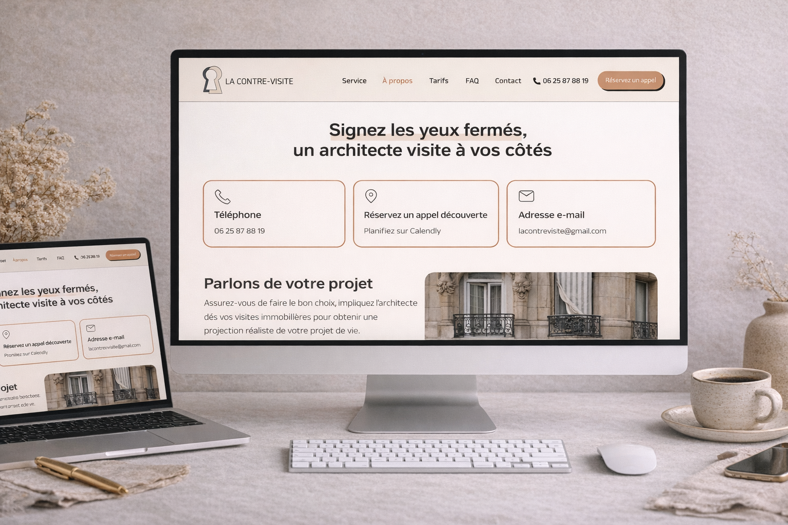 La Contre-Visite - Branding
