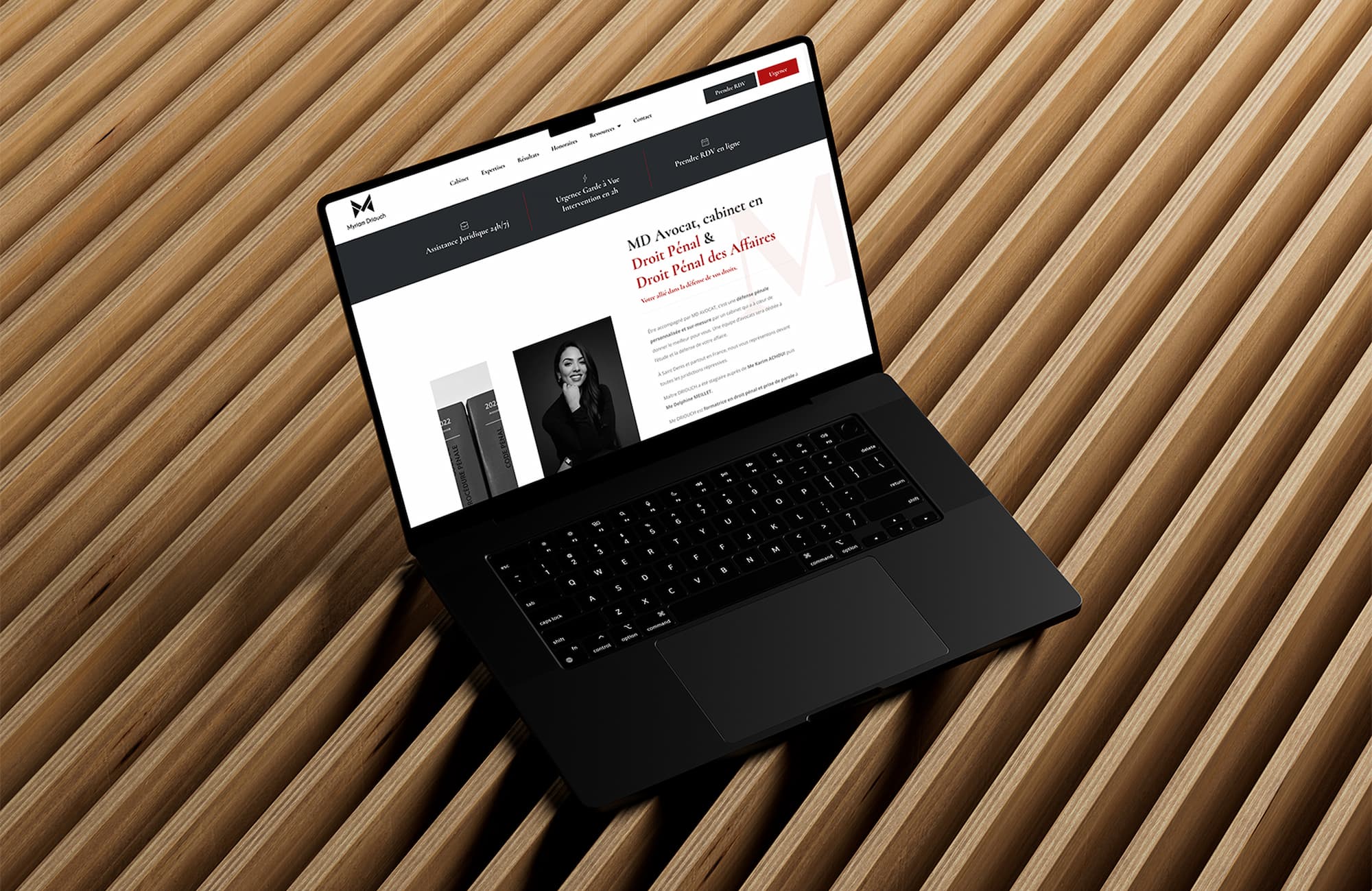 Myriam Driouch - Site web cabinet avocat