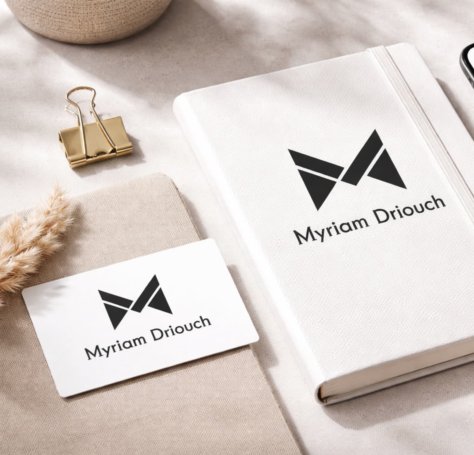 Myriam Driouch - Logo et identité visuelle