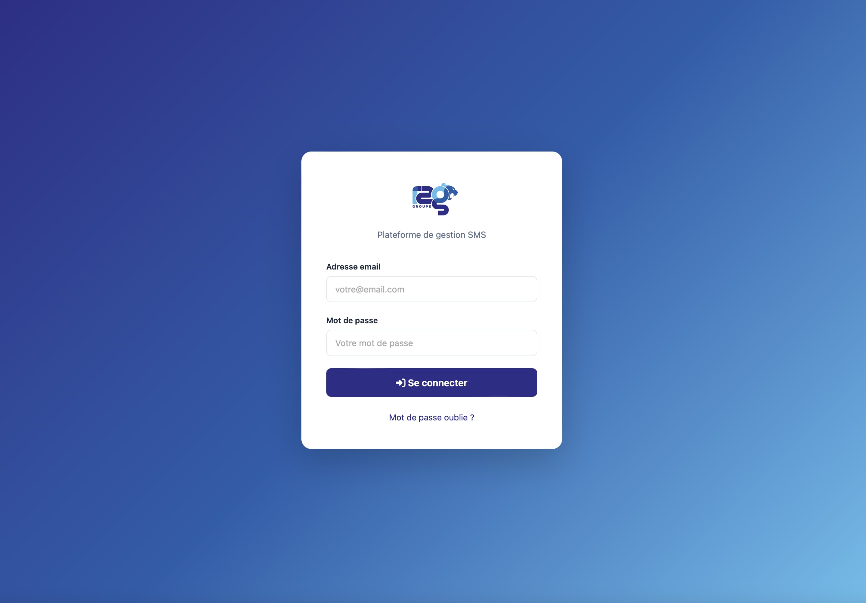 r2G-sms - Plateforme